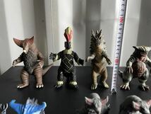 中古品☆ウルトラマン ウルトラ怪獣シリーズ ソフビ フィギュア おもちゃ 当時物 まとめ売り 大量セット バルタン星人 ゼットン 他_画像10