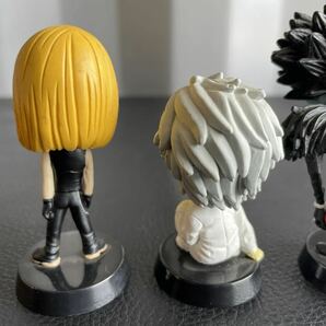 中古品☆デスノート Death Note フィギュア 首振り ニア メロ リューク レム 4個 まとめ おもちゃの画像6