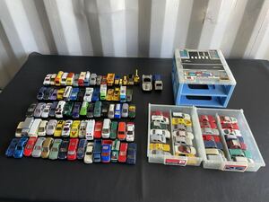 中古品☆トミカ ミニカー TOMICA おもちゃ 消防車 自動車 トミカパーキングケース まとめ売り 大量セット 