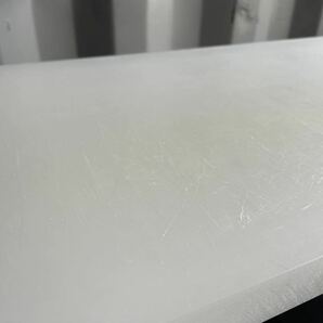 中古品☆業務用 まな板 脚付き 770×330×30mm 厨房用品・業務用 抗菌プラスチックまな板 脚高さ160mmの画像4