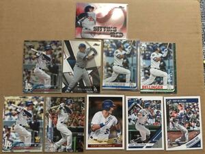 【10枚セット】コディ・ベリンジャー Cody Bellinger Topps Chrome Finest Panini Donruss ドジャース カブス 