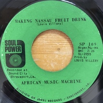 AFRICAN MUSIC MACHINE BLACK WATER GOLD (PEARL) 45's 7インチ_画像2