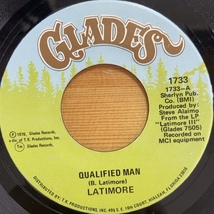 LATIMORE QUALIFIED MAN 45's 7インチ_画像1