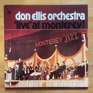 DON ELLIS ORCHESTRA LIVE' AT MONTEREY ! LP