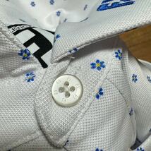 美品　フットジョイ FJ ポロシャツ　XL タイトリスト ホワイト　アルパインゴルフクラブ　バンコク　送料無料_画像10