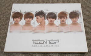 即決★Teen Top Come into the World 1st Single 韓国CD 初盤