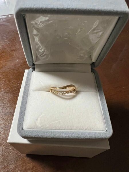 ゴールデンウィークの為お値下げk18のリング ダイヤモンド リング 指輪