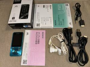 美品 Sony NW-S786 32GB WMC-NWR1 録音ケーブ 純正充電ケーブル 2本