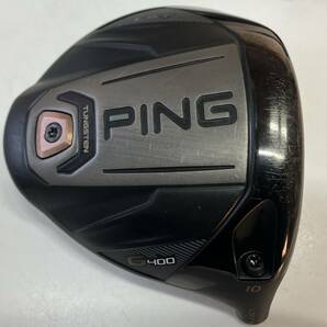 ◆PING  G400LST  10度 ドライバーヘッドのみ  ヘッドカバー付の画像7