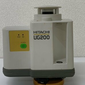 AN24-223 ジャンク扱い HITACHI 日立工機 日立レーザー水準器 UG200 ローティングレーザー レーザーレベル 測量 計測 建築土木 動作未確認の画像5