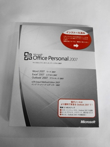 AN24-167 Microsoft マイクロソフト Office Personal 2007 日本語 Windows win ウィンドウズ オフィス パーソナル Word Excel Outlook