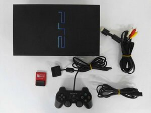 PS2 24-017 ソニー sony プレイステーション2 PS2 プレステ2 本体 SCPH-15000 一式 セット レトロ ゲーム 動作確認済 読み込み遅延あり