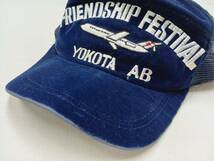 刺繍入りメッシュキャップ スカキャップ USAirforce カスタム オーダー スーベニア 米軍基地 エアフォース Cap ジャンク品 3点セット_画像5