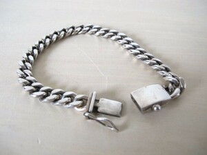 ★Vintage 90s IC-29 925刻印 ブレスレット SILVER メンズアクセサリー シルバー メキシコ製 ★