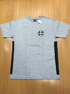 stussy WORLDWIDE DOT Tシャツ Lサイズ 新品未使用品 タグ付き グレー