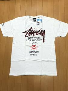 stussy x clot коллаборация футболка размер L новый неиспользованный с биркой