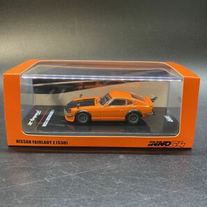 INNO64 1/64 Nissan Fairlady Z 日産 フェアレディ Z (S30) オレンジ ミニカー 中古 美品 稀少 レア イノモデルの画像1