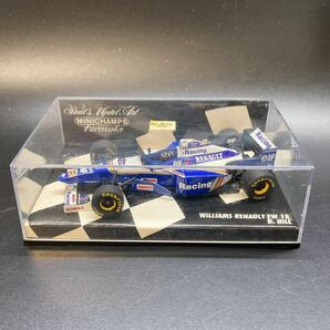 ミニチャンプス 1/43 WILLIAMS RENAULT FW 18 D.HILL ヒル #5 ウィリアムズ ルノー 430 960005 ミニカー 現状品 稀少の画像1