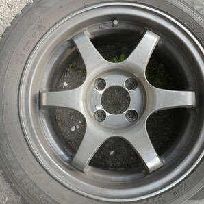 ☆激安☆DHS(ダウンヒルスペシャル) ae034 ガンメタ 15inch 6.5j +42 PCD100-4H + 185/65R15 autobacks N3i 2020年製 4本セット の画像3