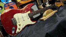 ◎Vintage Reproduction Relic Custom Vintage CandyAppleRed Stratocaster レリック ＆ エイジド VintageCapa VintageWier◎_画像1