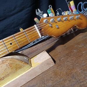 ◎Vintage Reproduction Ultimate Relic Custom Vintage 50`s Black Stratocaster レリック ＆ エイジド VintageCapa VintageWier◎の画像10