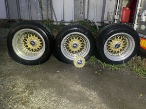 希少 超深リム ベンツ W126 560SEC 純正 BBS ケーニッヒスペシャル RS KS 10J-15 ET-7 13J-15 ET-58 PCD112 フロント2本　リア1本