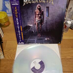 MEGADETH メガデス Laser Disk レイザー ディスク エクスポージャー オブ ア ドリームの画像1