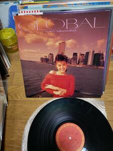 南野陽子　LPアナログ盤　GLOBAL/グローバル　まとめ買いがお得に