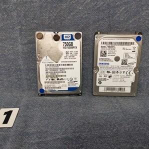 ★☆セット1 SATA2.5 HDD 2台セット 750GB 320GB☆★