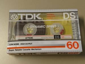 キレイな未開封「TDK DS 60」カセットテープ