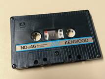 ケンウッド「KENWOOD CD46、ND-X46」カセット テープ 中古2本セット_画像5