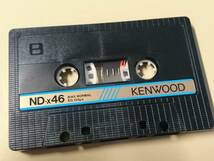 ケンウッド「KENWOOD CD46、ND-X46」カセット テープ 中古2本セット_画像6