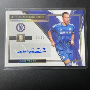 ジャージNo.！　22 PANINI IMPECCABLE JOHN TERRY autograph GOLD 06/10 Chelsea