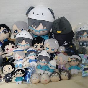 ユーリ!!! on ICE、ユーリ on ICE、ユーリonICE、ぬいぐるみセット、ヴィクトル、勝生勇利、ポチャッコ、ポムポムプリン、サンリオの画像3