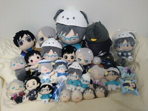 ユーリ!!! on ICE、ユーリ on ICE、ユーリonICE、ぬいぐるみセット、ヴィクトル、勝生勇利、ポチャッコ、ポムポムプリン、サンリオコラボ