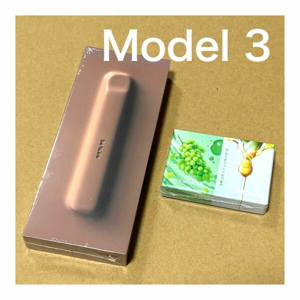 【 新品未開封 】DR.VAPE ドクターベイプ Model 3 本体ゴールド ＋ ジューシーマスカットβ セット