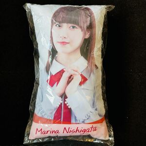 【非売品】 NGT48 西潟茉莉奈 クッション 1stシングル 青春時計 グッズ 神の手