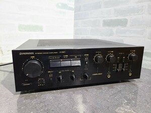 【ジャンク品】管1A11 PIONEER パイオニア STEREO MIXING AMPLIFIER A-K80 プリメインアンプ 通電OK 