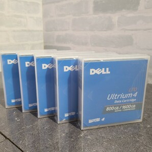 【新品未使用品】管1A57 DELL LTO Ultrium 4 Data Cartridge 800GB/1600GB 5個セットの画像2