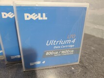 【新品未使用品】管1A58 DELL LTO Ultrium 4 Data Cartridge 800GB/1600GB 4個セット_画像2