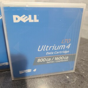 【新品未使用品】管1A58 DELL LTO Ultrium 4 Data Cartridge 800GB/1600GB 4個セットの画像2
