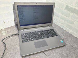 【ジャンク品】管1A71 DELL Vostro 15 Vostro 3549 CPU core i5-5200U Bios起動OK HDD無し、HDDマウント有り、メモリー4GB、バッテリー有り