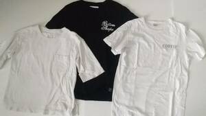  less seal,COOTIE,AZ. profit T-shirt 3 pieces set S size 