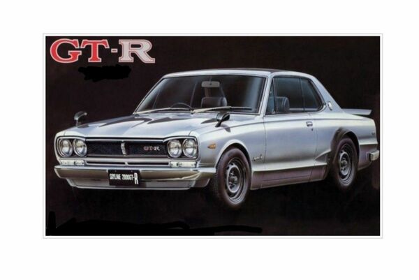 フラッグ　ハコスカ2000GT-R ポスター　T133　ガレージ装飾　バナー