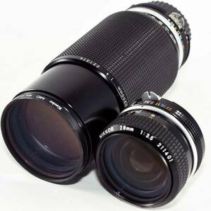 Nikon F2 フォトミック DP-1 Ai-S Zoom NIKKOR 80-200mm f4 Ai改28mm f3.5 最高級一眼レフフィルムカメラの画像8