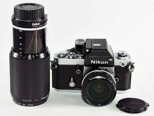 Nikon F2 photo mikDP-1 Ai-S Zoom NIKKOR 80-200mm f4 Ai modified 28mm f3.5 top class single‐lens reflex film camera 