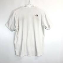 THE NORTH FACE(ノースフェイス) S/S SOCOOL PRINT CREW 半袖速乾Tシャツ ホワイト Men's Mサイズ NT11284_画像3