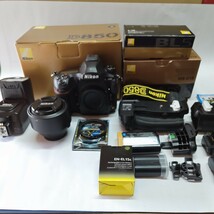 Nikon ニコン 一眼レフ D850 元箱 充電器 等_画像1