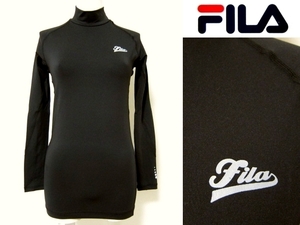 ☆ Доставка включена ☆ Новая ★ Fila / Ladies ★ Сжатие ★ M ★ Внутренняя ★ Высокая шея ★ Черная ★