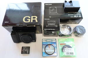  beautiful goods accessory box have RICOH GR2 Ricoh GRⅡ option large number compact digital camera APS-C black 